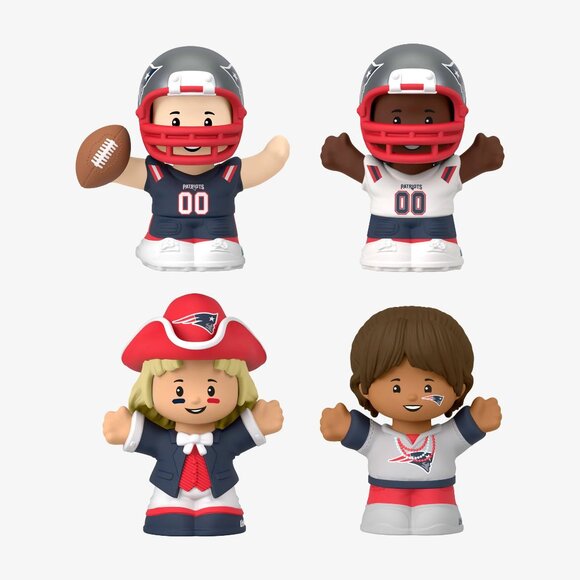 Patriots New England Fisher Price NFL Little People Collector Set - Picture 1 of 3